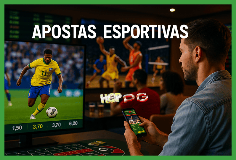 Aposte em apostas esportivas no cassino online HOPPG